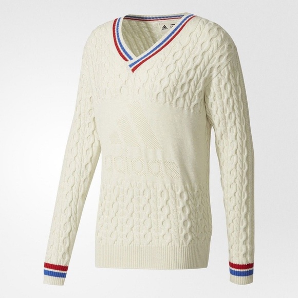 adidas Other - Adidas Pharrell Williams Cream Wool Sweater NWT